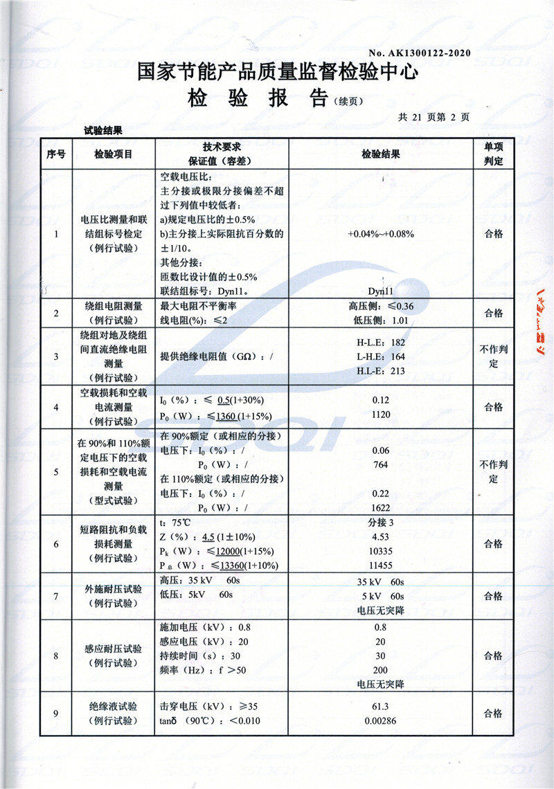 高低压试验报告-S11-1250长子长子长子油浸式变压器-2.jpg